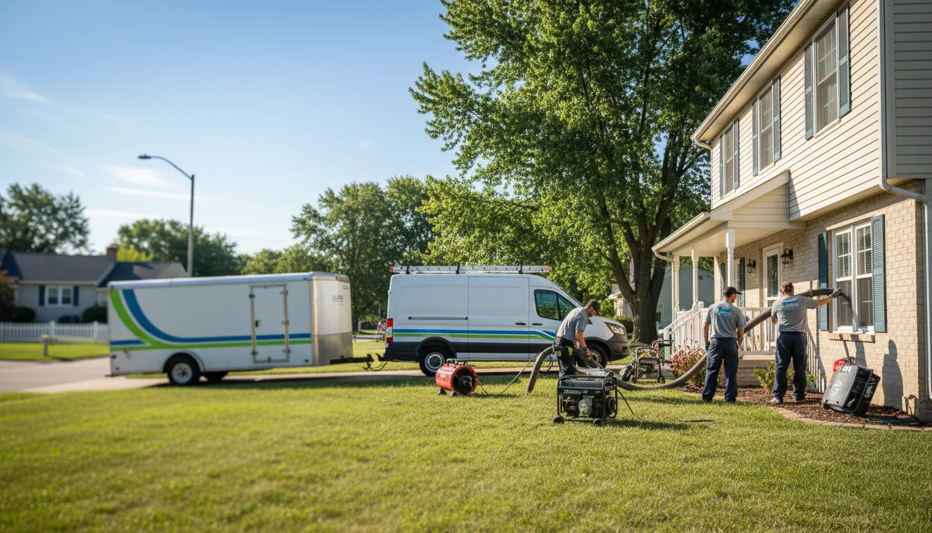 Flooded Basement Restoration And Cleanup With Repair in Saint Michael, ND near me